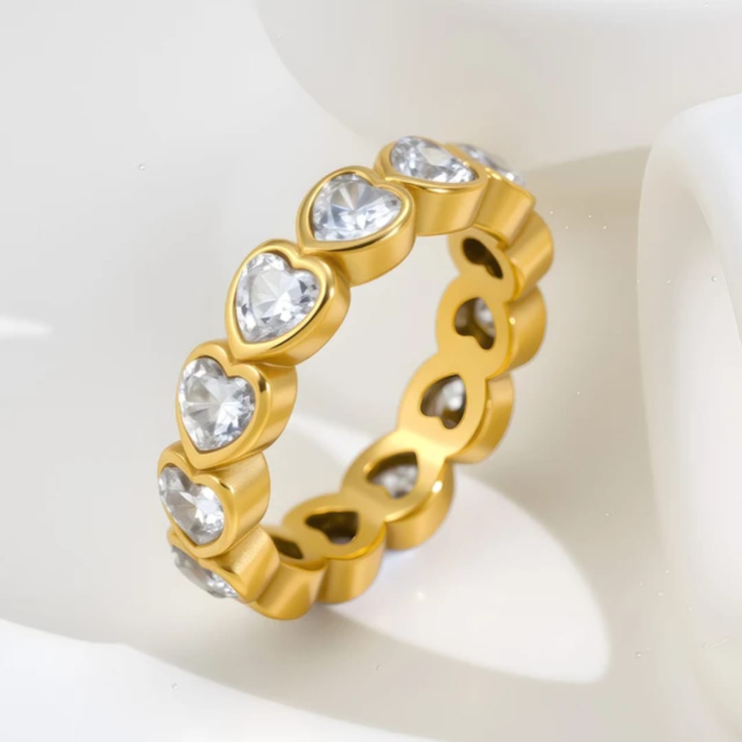ANELLO ETERNITY CUORE