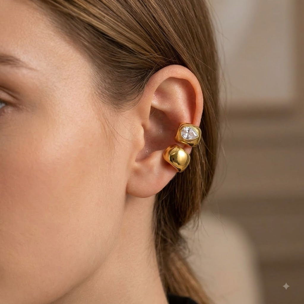 EAR CUFF GOCCIA LUMINOSA